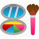 Beauty Brushes Cosmetics Icon
