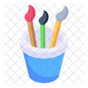 Brushes Pot  Icon