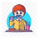 Brushing  Icon