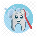Brushing teeth  Icon