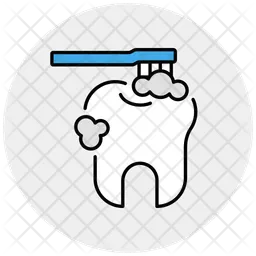 Brushing teeth  Icon