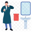 Brushing Teeth  Icon