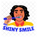 Brushing Teeth Toothbrush Hygiene Icon