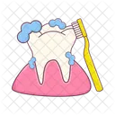 Brushing teeth  Icon