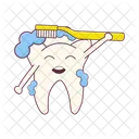 Brushing teeth  Icon