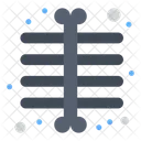 Brust Ray Skelett Xray Symbol