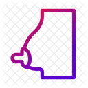 Brustwarzenabdeckung Schild Schutz Icon