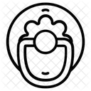 Brustwarzenabdeckung Stillen Brustwarzenschild Symbol