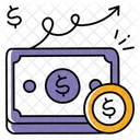 Bruttogewinn Investition Geld Symbol
