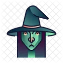 Bruxa Chapeu Avatar Ícone