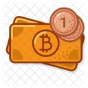 Btc Coin One Icon