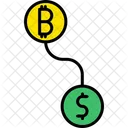 BTC-Konvertierung  Symbol