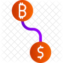 BTC-Konvertierung  Symbol