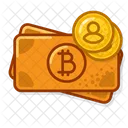 Avatar de moneda btc  Icono