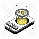 Bticoin Sell Exchange Trade Icon
