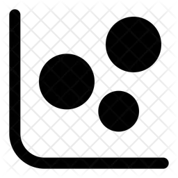 Bubble chart  Icon