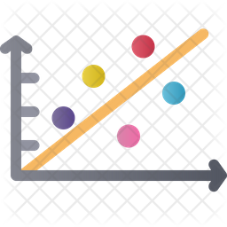 Bubble Chart Icon - Download in Flat Style
