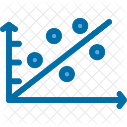 Bubble Chart Icon - Download in Colored Outline Style