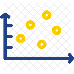 Bubble Chart Icon - Download in Dualtone Style