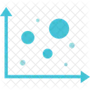 Bubble Chart Data Visualization Correlation Analysis Icon