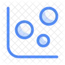 Bubble Chart  Icon