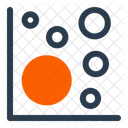Bubble Chart Scatter Relationship Icon