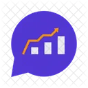 Bubble chart  Icon