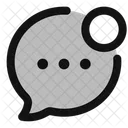 Bubble-Chat-Benachrichtigung  Symbol