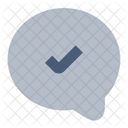 Bubble Chat Check Icon