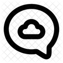 Bubble Chat Cloud Bubble Chat Delay Conversation Icon