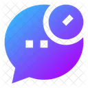 Bubble-chat-delay  Icon