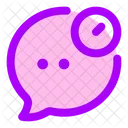 Bubble Chat Delay  Icon