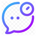 Bubble Chat Delay Icon