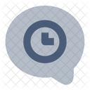 Bubble Chat Delay Icon