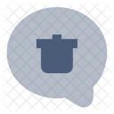 Bubble Chat Delete Icon