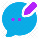 Bubble Chat Edit Chat Edit Icon