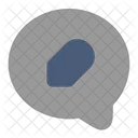 Bubble Chat Edit Icon