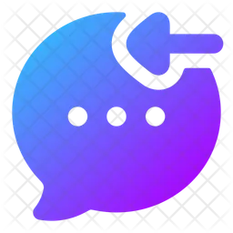 Bubble-Chat-Einkommen  Symbol