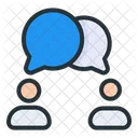 Bubble-Chat-Konversation  Symbol