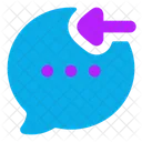 Bubble Chat Income  Icon