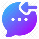 Bubble-chat-income  Icon