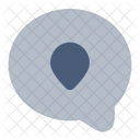 Bubble Chat Location Icon