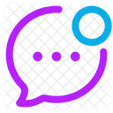 Bubble Chat Notification  Icon