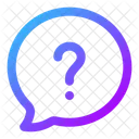 Bubble-chat-question  Icon