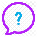 Bubble Chat Question  Icon