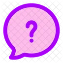 Bubble Chat Question  Icon