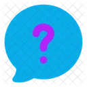 Bubble Chat Question  Icon