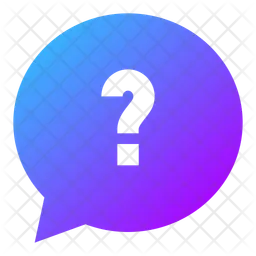 Bubble-chat-question  Icon