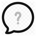 Bubble Chat Question  Icon