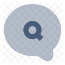 Bubble Chat Search Icon